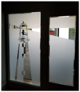 Chicago Glass Graphics for Commercial Office Space